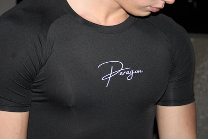 Paragon Compression Tee Black