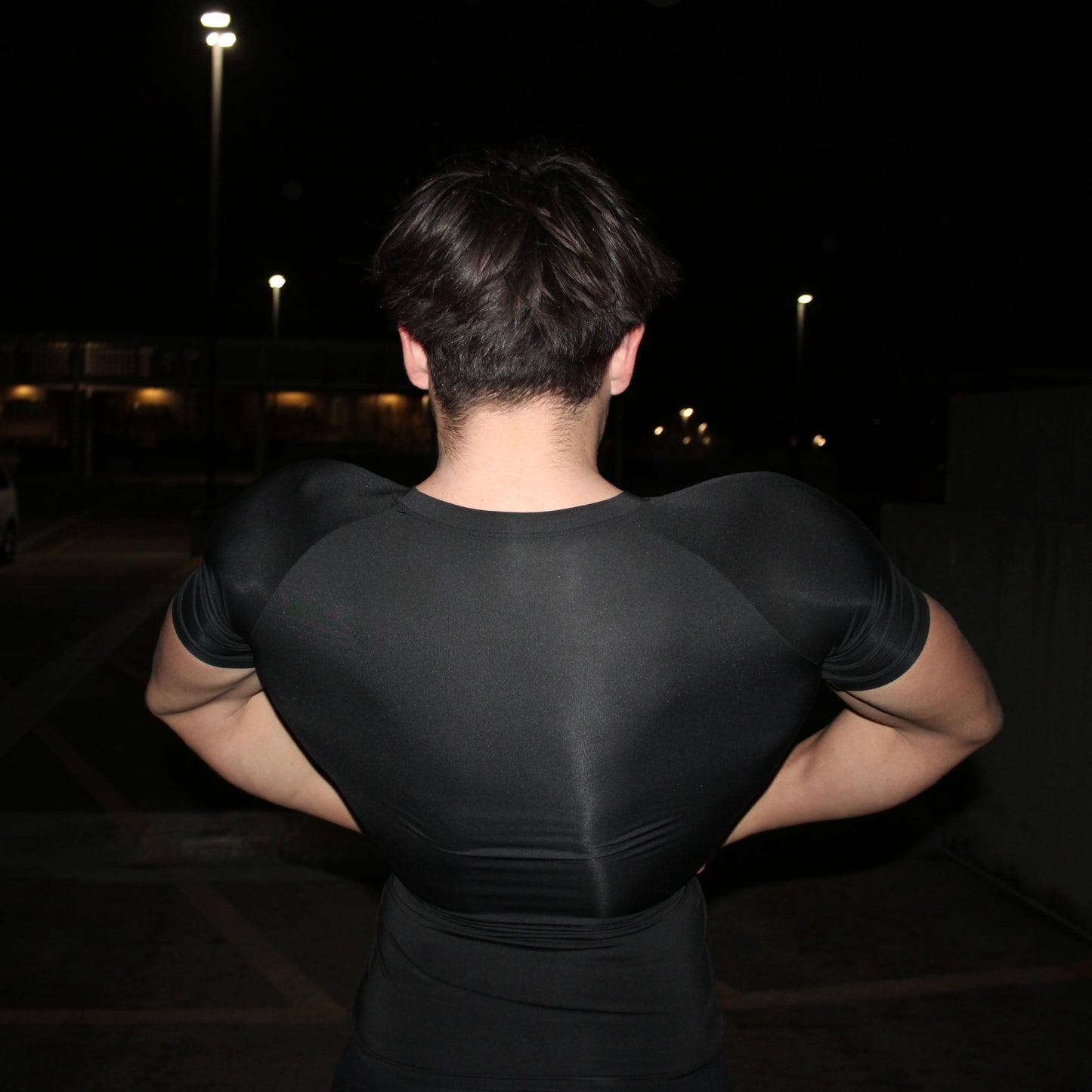 Paragon Compression Tee Black