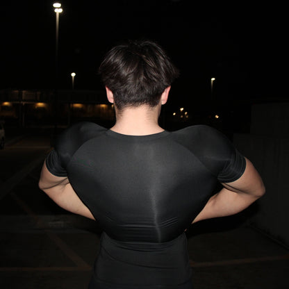 Paragon Compression Tee Black